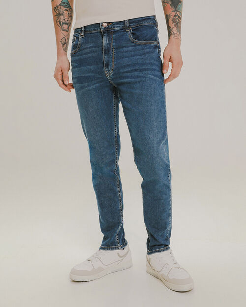 Jeans Skinny Azul Marino